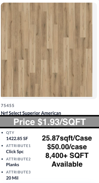 NRF Select Superior American