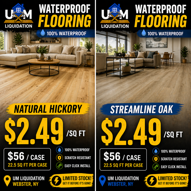 Next Floor Expanse Waterproof LVP Flooring – $2.49/Sq Ft 20mil SPC